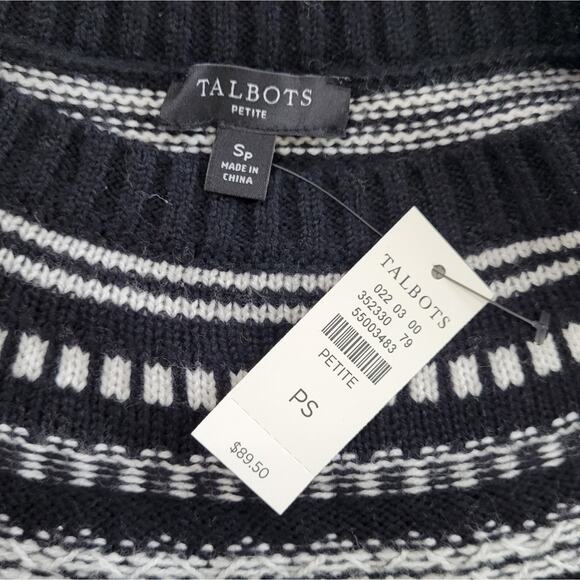 Talbots Fair Ilse Sweater Small Petite - Picture 5 of 5